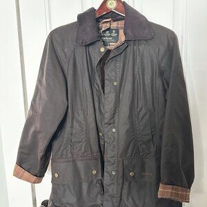 EUC Women's Barbour Waxed Jacket- Size US 8